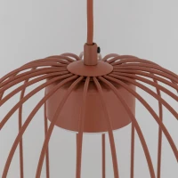Pendant light SPHERA S – terracotta, openwork GX53 shade - Image 3
