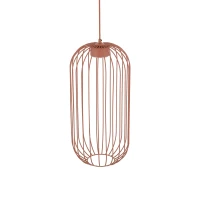 Pendant light SPHERA S – terracotta, openwork GX53 shade - Image 5