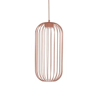 Pendant light SPHERA S – terracotta, openwork GX53 shade - Image 7