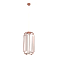 Pendant light SPHERA S – terracotta, openwork GX53 shade - Image 8