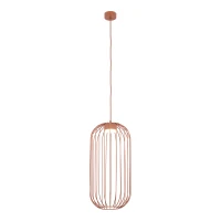 Pendant light SPHERA S – terracotta, openwork GX53 shade - Image 9