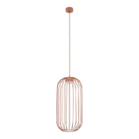 Pendant light SPHERA S – terracotta, openwork GX53 shade - Image 2