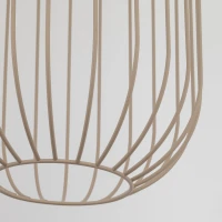 Pendant light SPHERA S – beige, openwork GX53 shade - Image 4