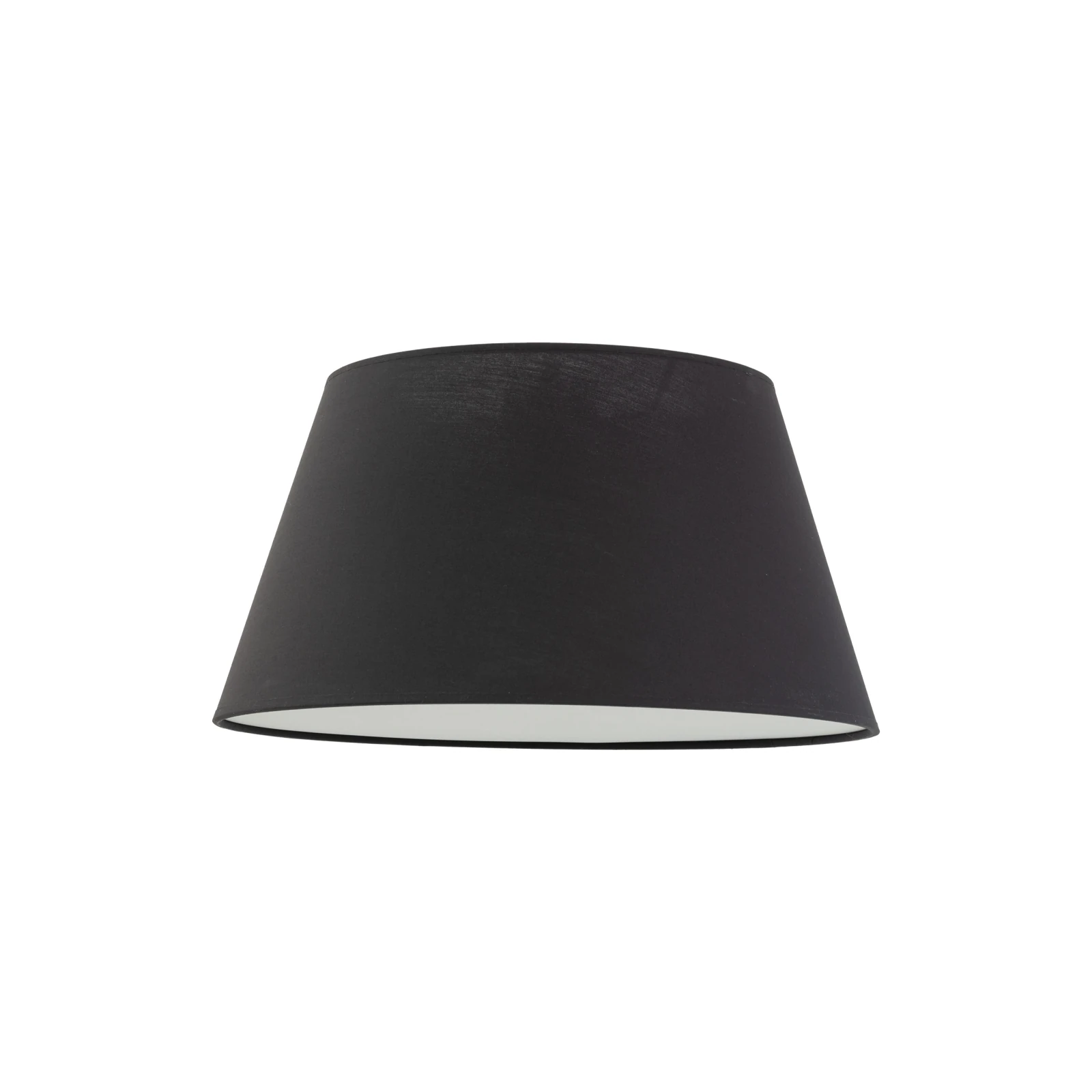 Wall light FORMO – black, fabric shade, E27