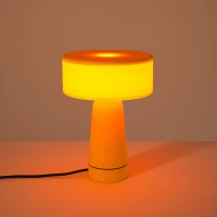 Table lamp 20 cm – round, yellow, G9 socket - Image 4