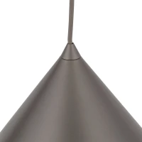 Pakabinamas šviestuvas CONO XL, rudas, E27 - Nuotrauka 4