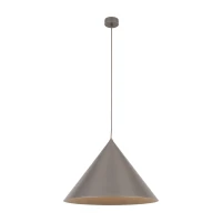 Pakabinamas šviestuvas CONO XL, rudas, E27 - Nuotrauka 8