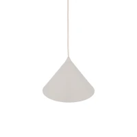 Pendant light S – conical, beige-grey, E27 - Image 5