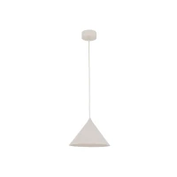 Pendant light S – conical, beige-grey, E27 - Image 2