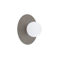 Wall light 8 W – round, brown and white, G9 - Image 6