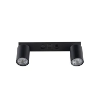 NEX wall light 8 W – black, 2xGU10, USB/C - Image 6