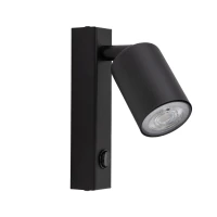 NEX wall light 10 W – black, GU10, adjustable - Image 1