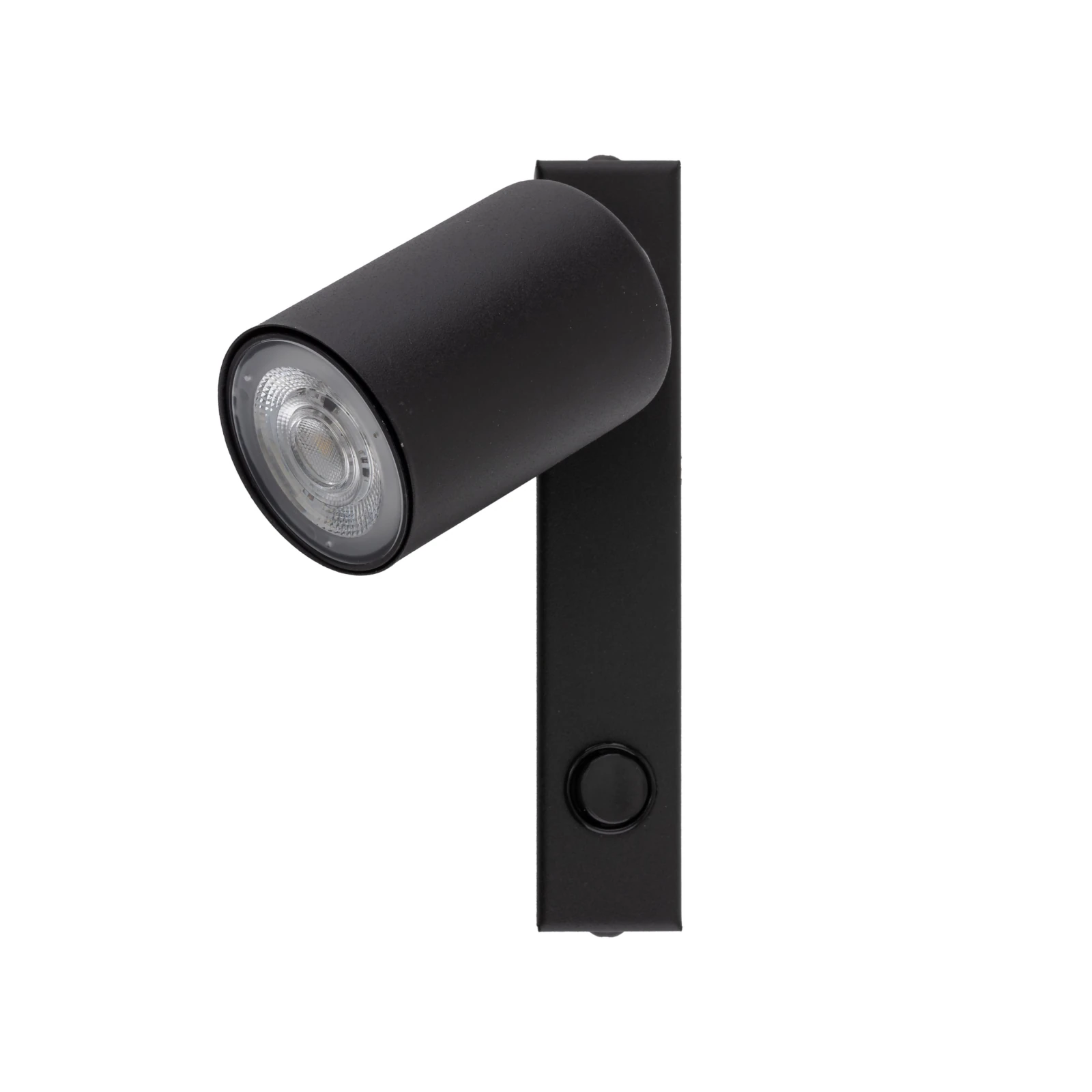 NEX wall light 10 W – black, GU10, adjustable