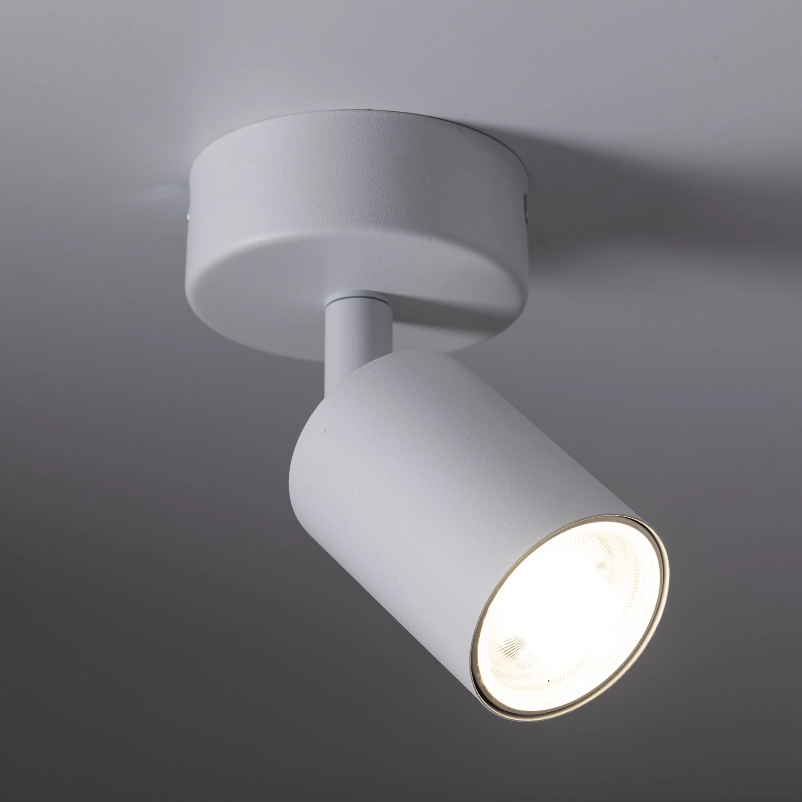 NEX ceiling light 10 W – white GU10, adjustable beam