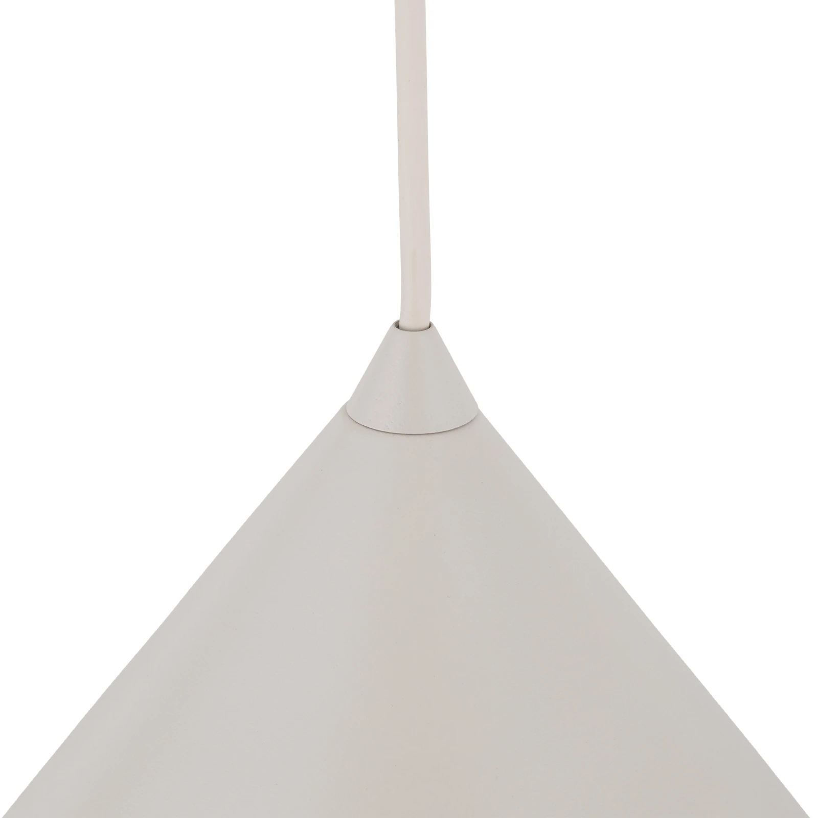 CONO L pendant light 15 W – conical, grey beige finish