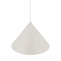 CONO L pendant light 15 W – conical, grey beige finish - Image 5