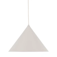 CONO L pendant light 15 W – conical, grey beige finish - Image 6