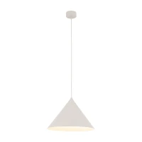 CONO L pendant light 15 W – conical, grey beige finish - Image 7