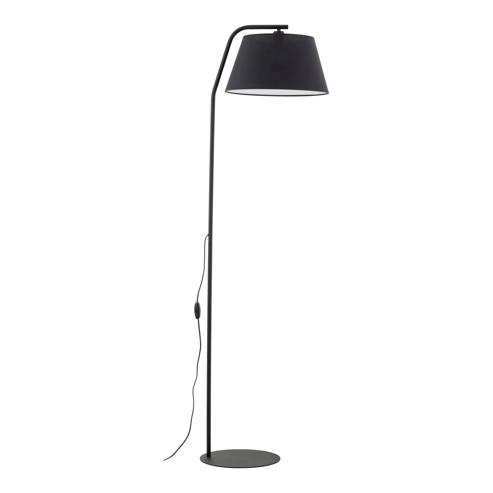 FORMO floor lamp 15 W – trapezoid shade, black