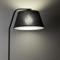 FORMO floor lamp 15 W – trapezoid shade, black - Image 3