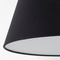 FORMO floor lamp 15 W – trapezoid shade, black - Image 4