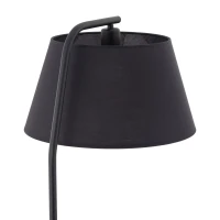 FORMO floor lamp 15 W – trapezoid shade, black - Image 6
