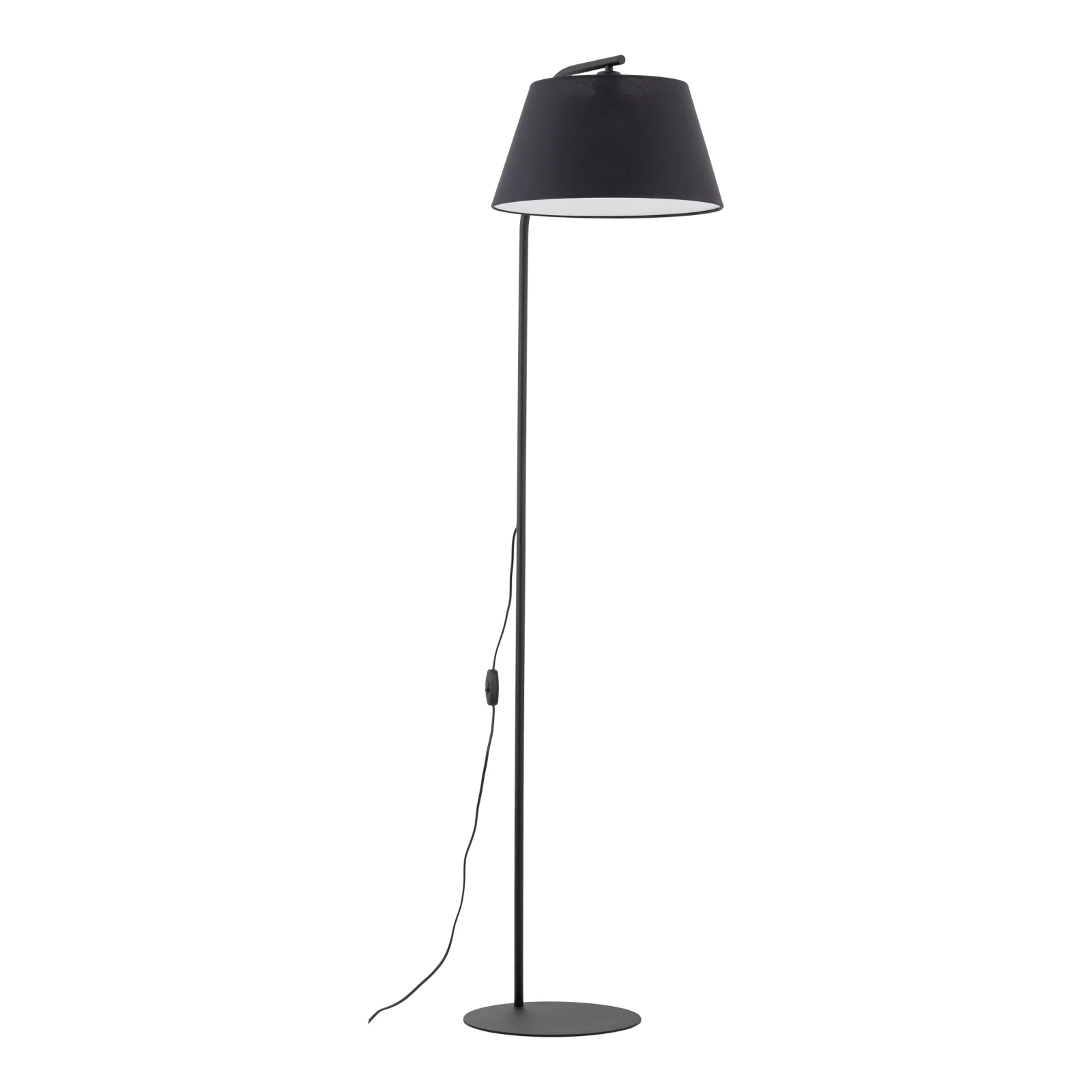 FORMO floor lamp 15 W – trapezoid shade, black