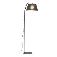 FORMO floor lamp 15 W – trapezoid shade, black - Image 8