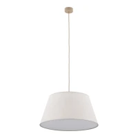 FORMO pendant light 15 W – beige fabric shade - Image 2