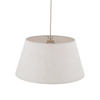 FORMO pendant light 15 W – beige fabric shade - Image 5