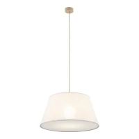 FORMO pendant light 15 W – beige fabric shade - Image 9
