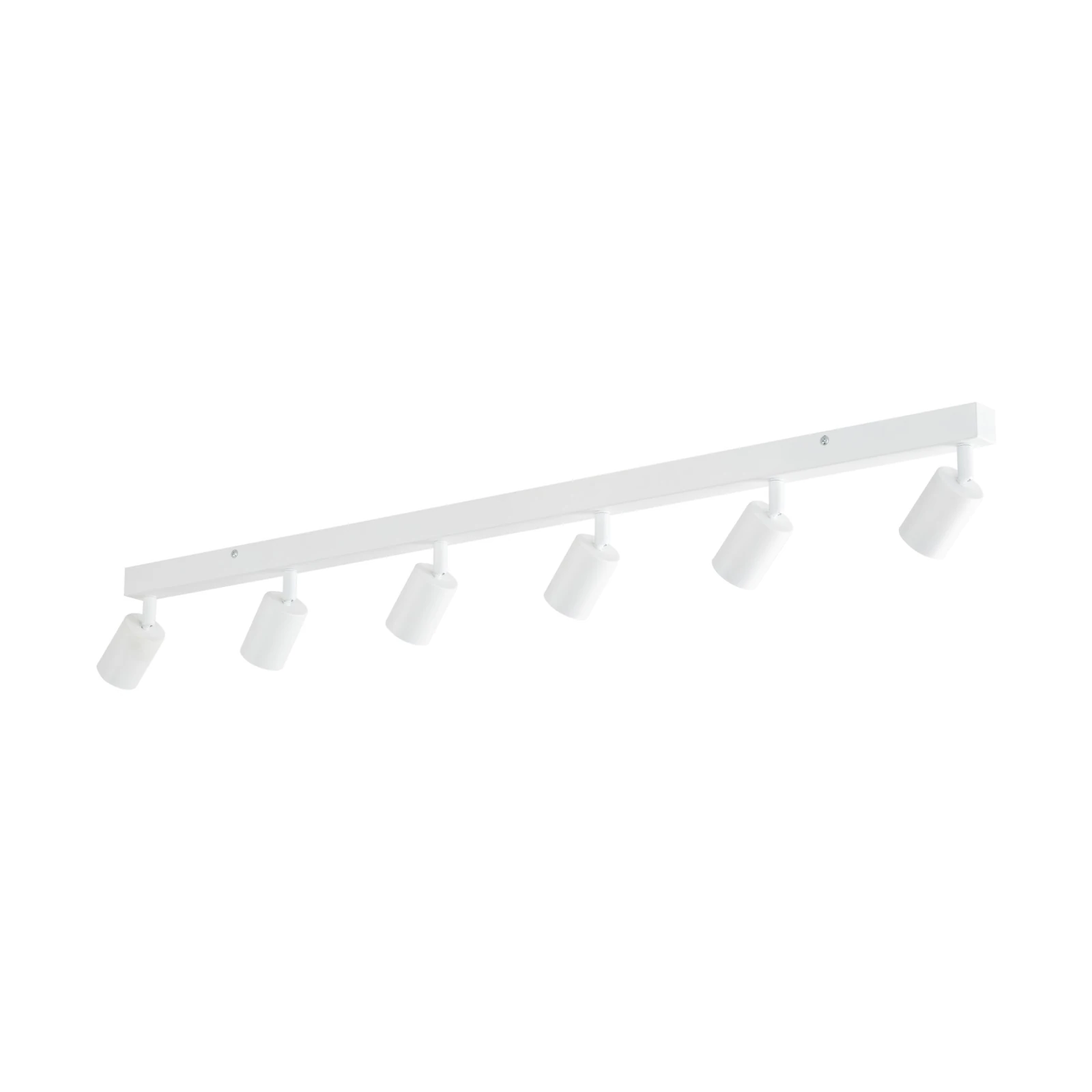 NEX ceiling light 60 W – linear, white, 6xGU10