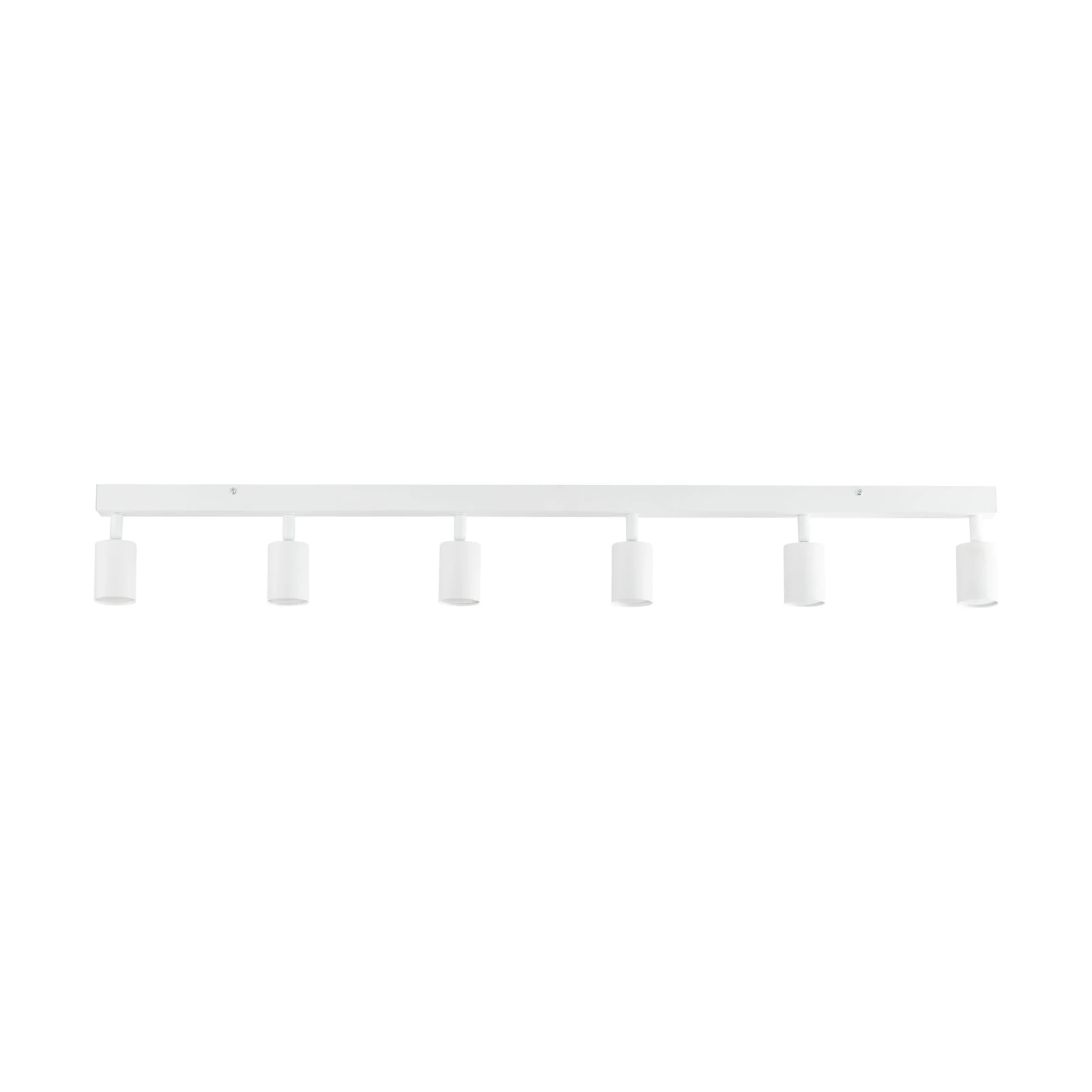 NEX ceiling light 60 W – linear, white, 6xGU10
