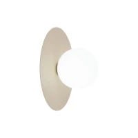 PIXI wall light 8 W – round, white and beige, G9 - Image 4