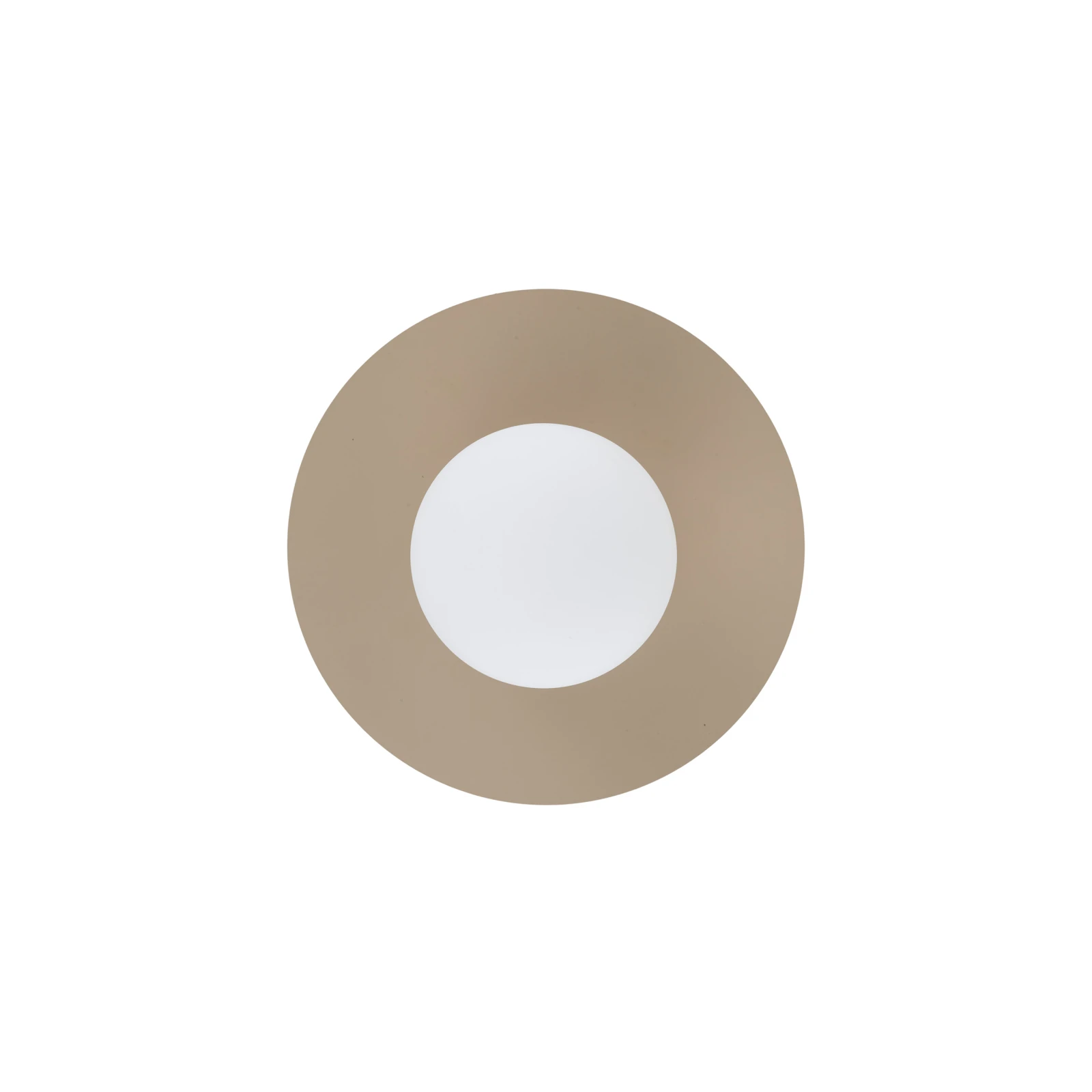 PIXI wall light 8 W – round, white and beige, G9