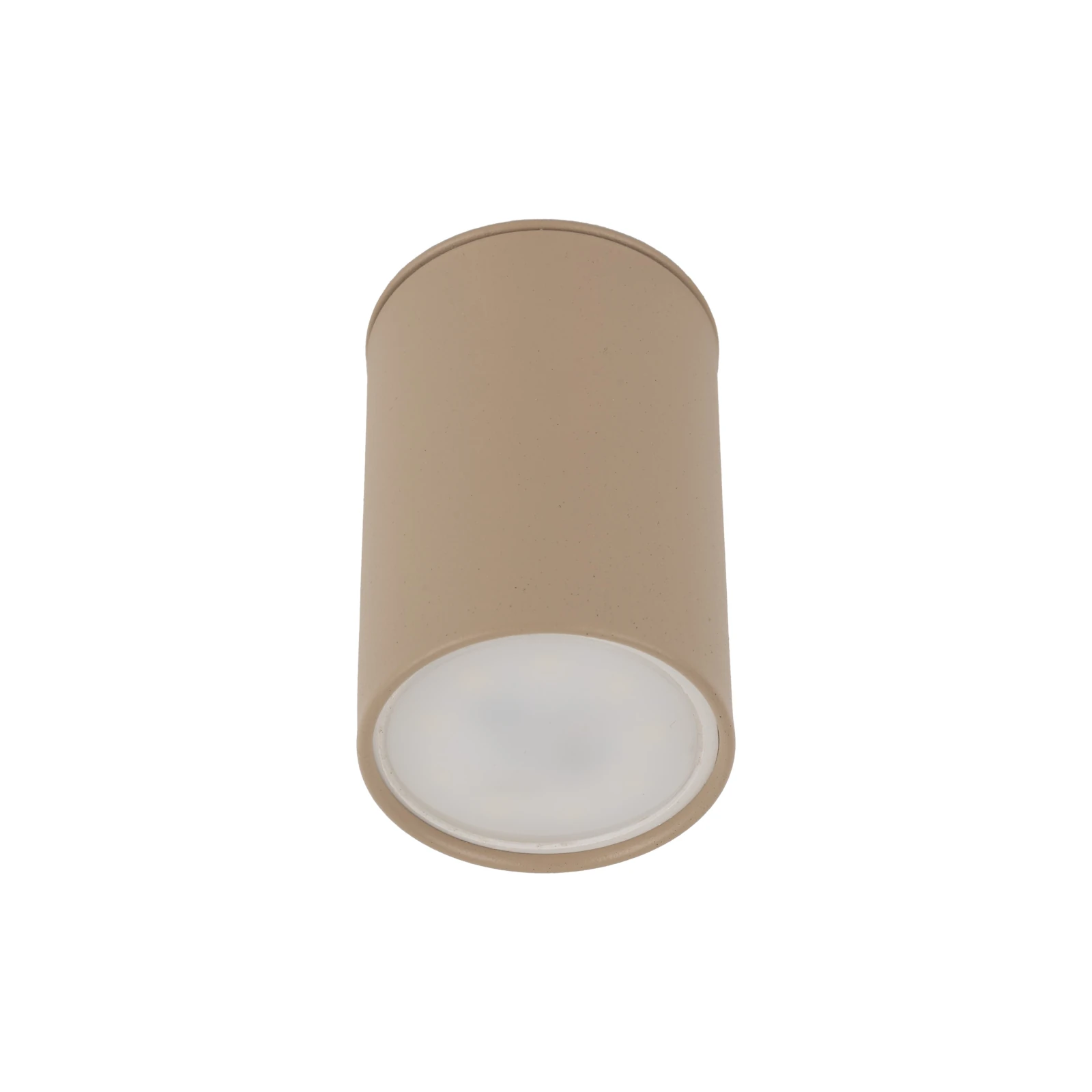 Ceiling spotlight 10 W – round, beige, GU10