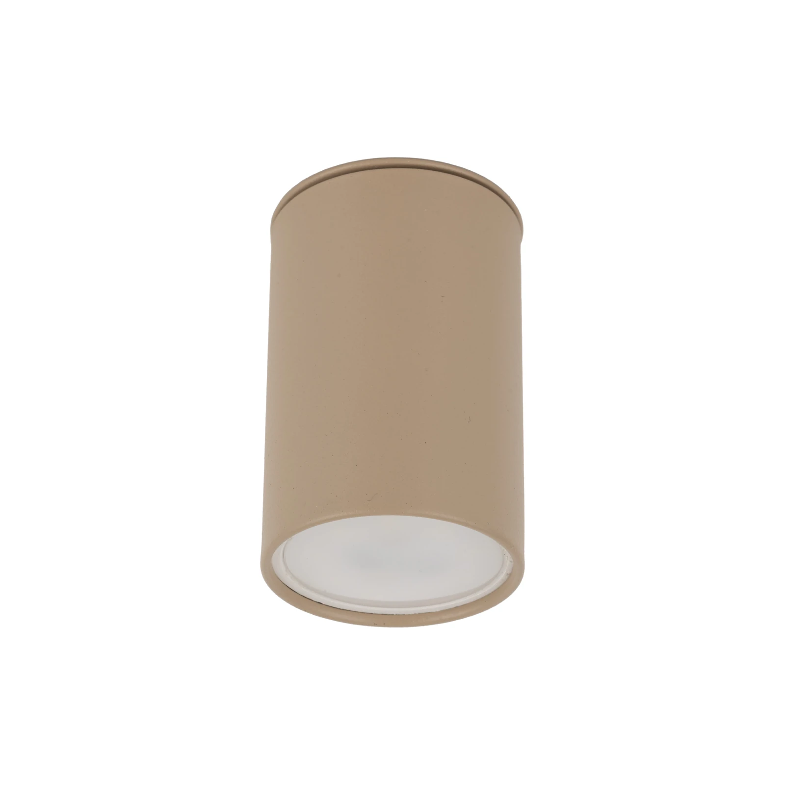 Ceiling spotlight 10 W – round, beige, GU10