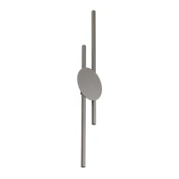 Wall light JAVA 32 W – double linear, brown, integrated LED - Image 5