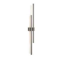 Wall light FLASH 24 W – double linear, brown, integrated LED - Image 5