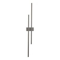 Wall light FLASH 24 W – double linear, brown, integrated LED - Image 8