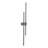Wall light FLASH 24 W – double linear, brown, integrated LED - Image 1