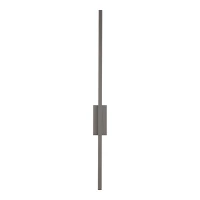 Wall light FLASH M 12 W – linear, brown, integrated LED - Image 9