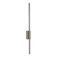 Wall light FLASH M 12 W – linear, brown, integrated LED - Image 1