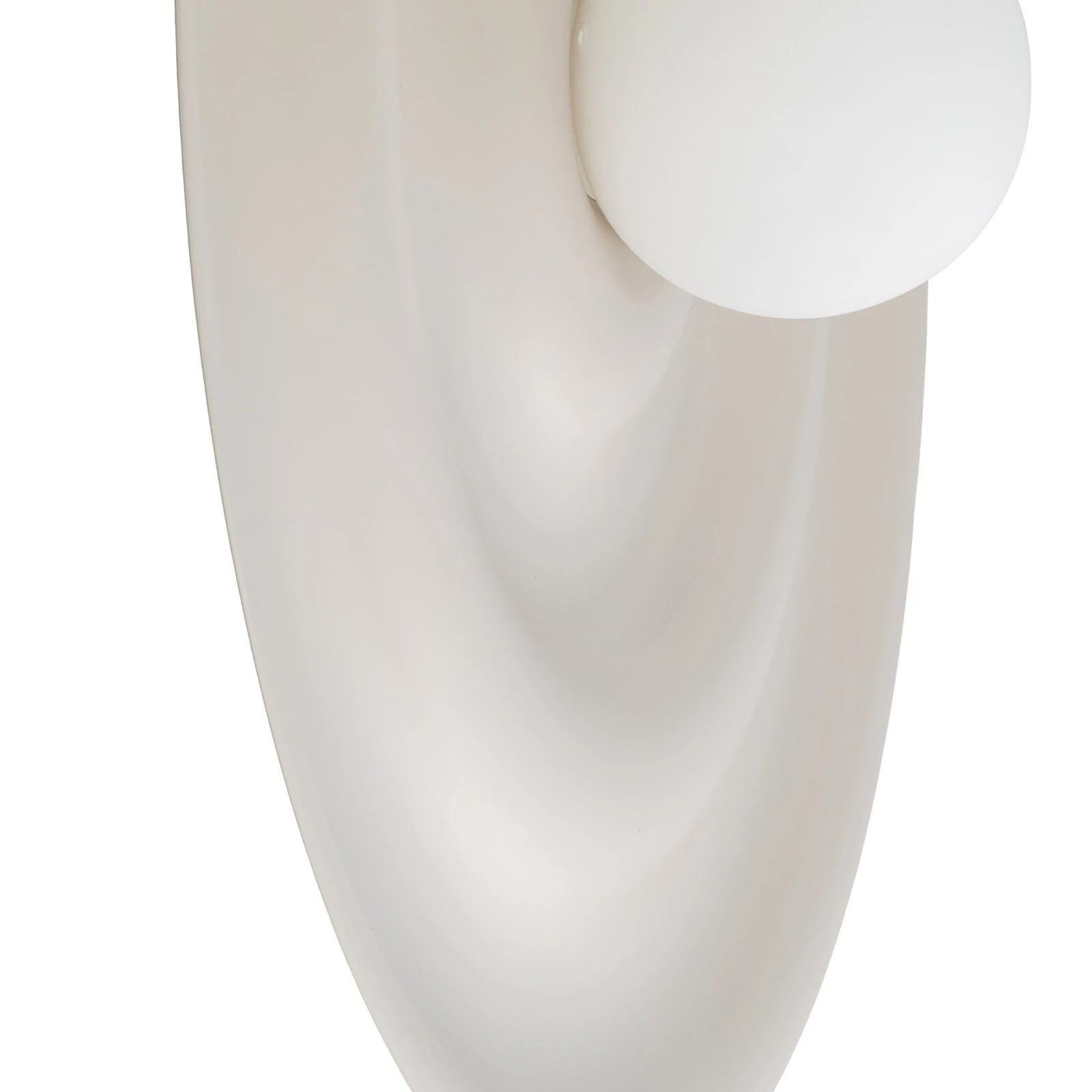 Wall light 8 W – wavy disc, cashmere tone, G9 socket