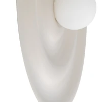 Wall light 8 W – wavy disc, cashmere tone, G9 socket - Image 5