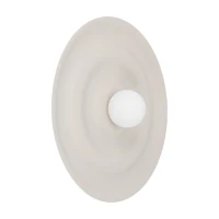 Wall light 8 W – wavy disc, cashmere tone, G9 socket - Image 7