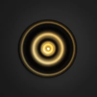 Wall light 8 W – wavy disc, brown, G9 socket - Image 3