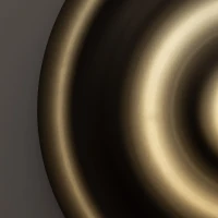Wall light 8 W – wavy disc, brown, G9 socket - Image 4