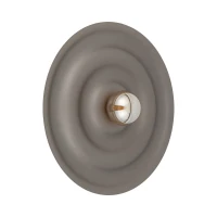 Wall light 8 W – wavy disc, brown, G9 socket - Image 7