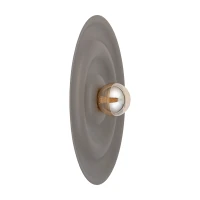 Wall light 8 W – wavy disc, brown, G9 socket - Image 2